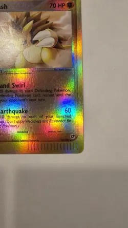 Sandslash 21/100 EX Sandstorm Reverse Holo Rare Vintage Pokemon Card TCG - Image 4