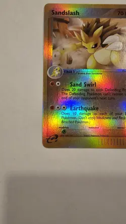 Sandslash 21/100 EX Sandstorm Reverse Holo Rare Vintage Pokemon Card TCG - Image 5