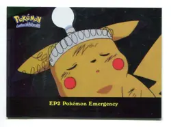 Pokemon Topps 2000 TV Animation Series 2 Foil Card #EP2 - Image 1