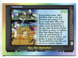 Pokemon Topps 2000 TV Animation Series 2 Foil Card #EP20 - Image 2