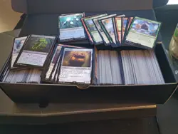 Box Of Magic Cards Rares Shiny Lot - Image 5