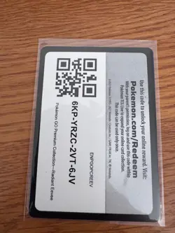Radiant Eevee Swsh230 Swsh: Sword & Shield Promo Cards Holo - HP Heavy play - Image 2