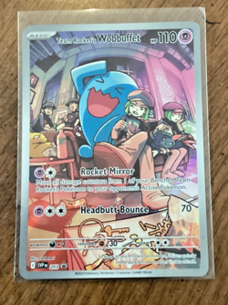 Team Rocket's Wobbuffet 203 Sv: Scarlet & Violet Promo Cards Holo - Image 1