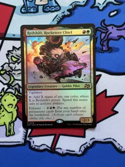 Redshift, Rocketeer Chief x1 Mtg Foil Aetherdrift - Image 1