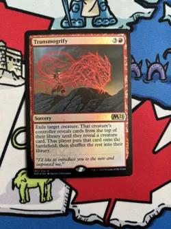 Transmogrify x1 Mtg Foil Core Set 2021 - Image 1