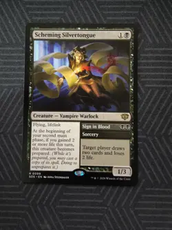 mtg scheming silvertongue secrets of strixhaven - Image 1