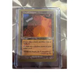 MTG City of Traitors Land English World Championship Decks 1999 Tokyo Kai Budde - Image 1