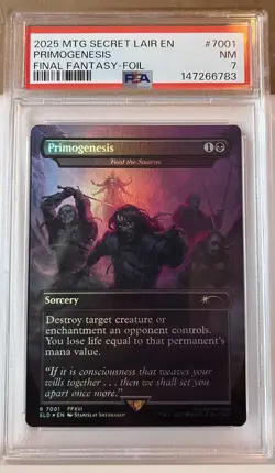 Primogenesis - Feed the Swarm RAINBOW FOIL FINAL FANTASY Secret Lair - Image 1