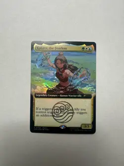 SDCC 2025 Magic The Gathering X Avatar Katara The Fearless Promo Card - Image 2