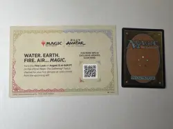 SDCC 2025 Magic The Gathering X Avatar Katara The Fearless Promo Card - Image 3