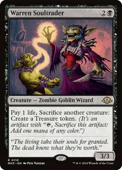 1x Warren Soultrader NM-Mint, English Modern Horizons 3 MTG Magic - Image 1