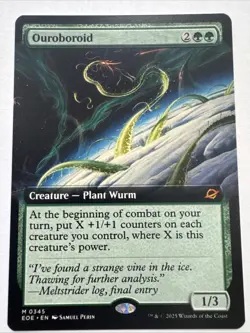MTG TCG Ouroboroid (Extended Art) LP Edge of Eternities 345 - Image 2