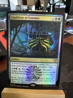MTG Cauldron of Essence R Secrets of Strixhaven 179 Foil - Image 1