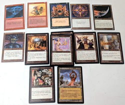 Vintage 1990s Magic the Gathering MTG Blue Green Trading Card Game TCG 223 Lot - Image 4