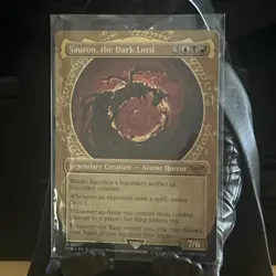Sauron, the Dark Lord (Showcase) (Surge Foil) the Lord of the Rings - Image 1