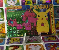 Pokemon Vintage Pocket Monsters Vending HOLO Prism Sticker 98 Bandai Nintendo - Image 1