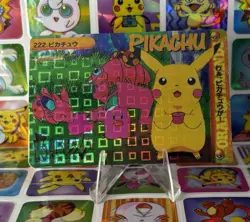 Pokemon Vintage Pocket Monsters Vending HOLO Prism Sticker 98 Bandai Nintendo - Image 5