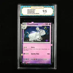 TQG 9.5 Mint+ 2023 Pokemon ENG Houndstone #G SVP EN 042 Promo - Image 1