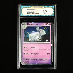 TQG 9.5 Mint+ 2023 Pokemon ENG Houndstone #G SVP EN 042 Promo - Image 2