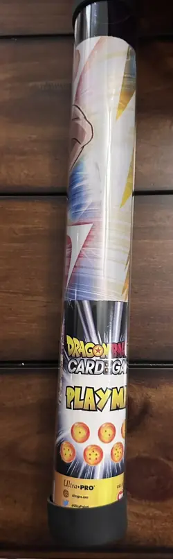 Dragon Ball Super Card Game Playmat Vegeta vs Goku ( Perfect Condition ) - Image 4