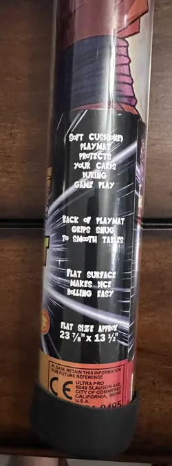 Dragon Ball Super Card Game Playmat Vegeta vs Goku ( Perfect Condition ) - Image 5