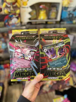 Pokemon Card Game Starter Set MEGA Mega Gengar ex Mega Diancie ex Japanese 2025 - Image 1