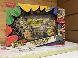 Pokemon TCG - Ascended Heroes Premium Poster Collection Mega Lucario EX - New! - Image 2