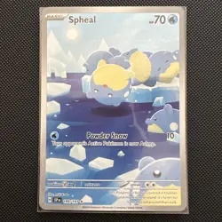Spheal - 199/191 Illustration Rare SV08: Surging Sparks Pokemon TCG NM - Image 1