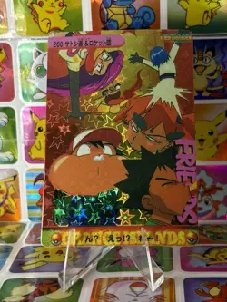 Pokemon Vintage Pocket Monsters Vending HOLO Prism Sticker 98 Bandai Nintendo - Image 4