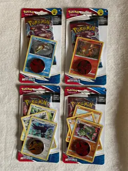 Pokemon TCG Battle Styles Blister Booster Packs x 4 - Image 1