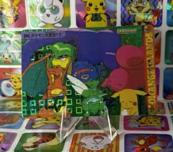 Pokemon Vintage Pocket Monsters Vending HOLO Prism Sticker 98 Bandai Nintendo - Image 1
