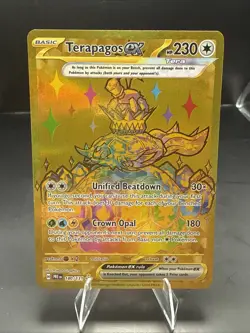 Pokemon Terapagos ex - Hyper Rare SV: Prismatic Evolutions 180/131 NM Holo - Image 3