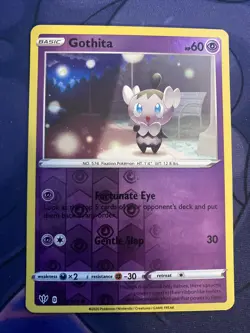 Pokemon TCG Darkness Ablaze Reverse Holo Gothita 073/189 - Image 1