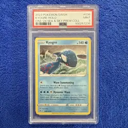 Kyogre 036/159 Cosmos Holo 2023 Pokemon Crown Zenith PSA 9 MINT - Image 1