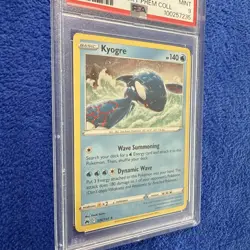 Kyogre 036/159 Cosmos Holo 2023 Pokemon Crown Zenith PSA 9 MINT - Image 2