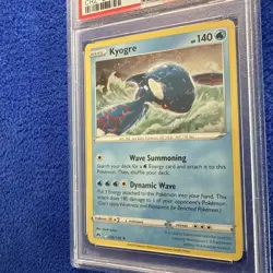 Kyogre 036/159 Cosmos Holo 2023 Pokemon Crown Zenith PSA 9 MINT - Image 3