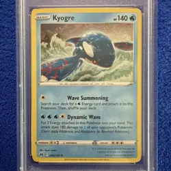 Kyogre 036/159 Cosmos Holo 2023 Pokemon Crown Zenith PSA 9 MINT - Image 5