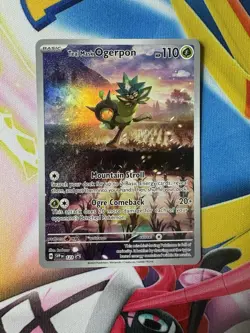 TEAL MASK OGERPON 123 HOLO PROMO SCARLET & VIOLET PROMO POKEMON HOLO NM - Image 1