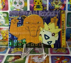 Pokemon Vintage Pocket Monsters Vending HOLO Prism Sticker 98 Bandai Nintendo - Image 4