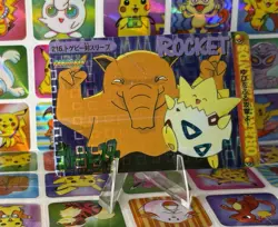 Pokemon Vintage Pocket Monsters Vending HOLO Prism Sticker 98 Bandai Nintendo - Image 5