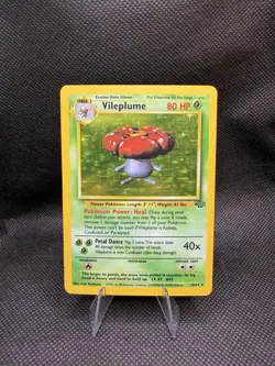 Vileplume 15/64 Holo Rare Jungle Pokemon Unlimited Holo HP - Image 1