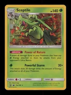 SCEPTILE PROMO HOLO 10A/168 MP POKEMON - Image 1