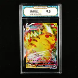 TQG 9.5 Mint+ 2023 Pokemon ENG Pikachu VMAX #Promo F SWSH286 - Image 1