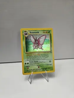 Venomoth - 13/64 Pokemon Jungle - WOTC Holo LP ✨ - Image 1