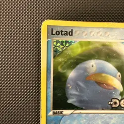 Lotad (35/107)(Stamped) [EX: Deoxys] Heavily Played/DMG Reverse Holofoil Pokemon - Image 2