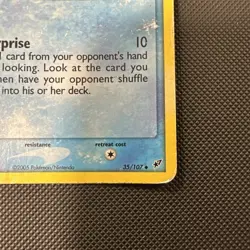 Lotad (35/107)(Stamped) [EX: Deoxys] Heavily Played/DMG Reverse Holofoil Pokemon - Image 4