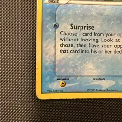 Lotad (35/107)(Stamped) [EX: Deoxys] Heavily Played/DMG Reverse Holofoil Pokemon - Image 5