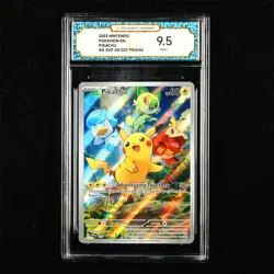 TQG 9.5 Mint+ 2023 Pokemon ENG Pikachu #G SVP EN 027 Promo(2) - Image 1