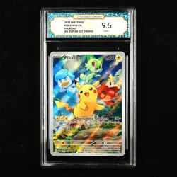 TQG 9.5 Mint+ 2023 Pokemon ENG Pikachu #G SVP EN 027 Promo(1) - Image 1