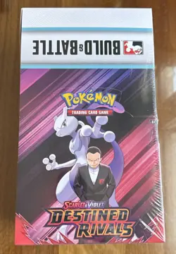 Pokemon Destined Rivals Build & Battle Display Case Sealed - Image 1